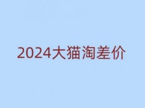 2024版大猫淘差价课程，新手也能学的无货源电商课程-氚客吧