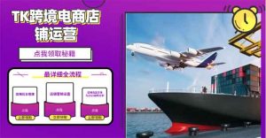 2025TK跨境电商选品趋势0到1店铺搭建最全实操讲解，轻松在家把货卖出国-氚客吧