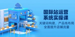 国际站运营系统实操课：关键词构建，产品线布局，全面提升店铺流量-氚客吧