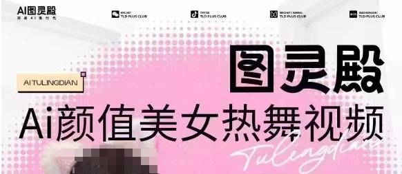 全网首发，原价988图灵殿AI颜值美女热舞视频，云端生图，轻松过原创-氚客吧