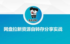 网盘拉新资源自动转存分享实战-氚客吧