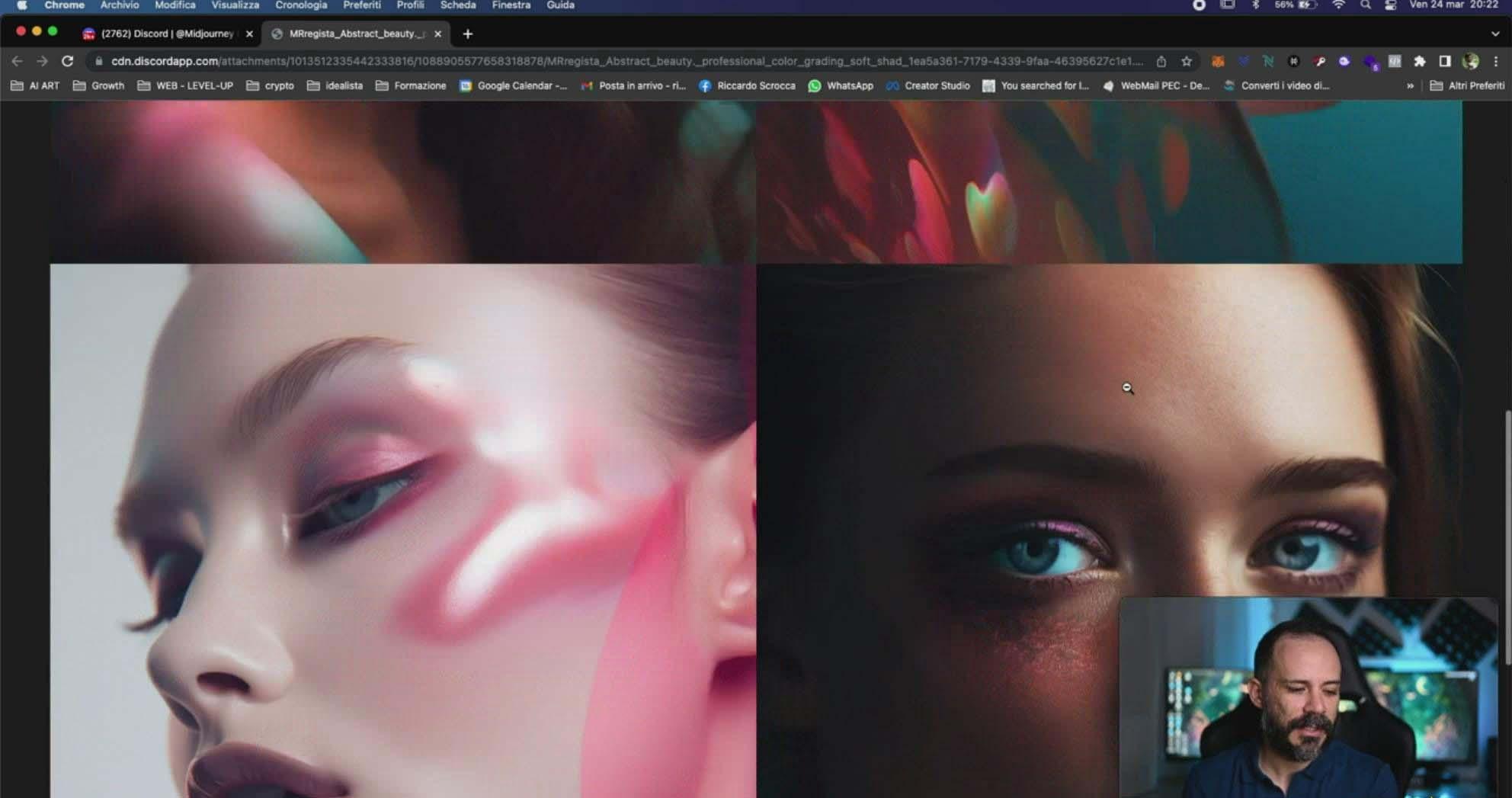 图片[5]-Midjourney AI人工智能创建和销售令人惊叹的海报教程-10节课-中英字幕-氚客吧