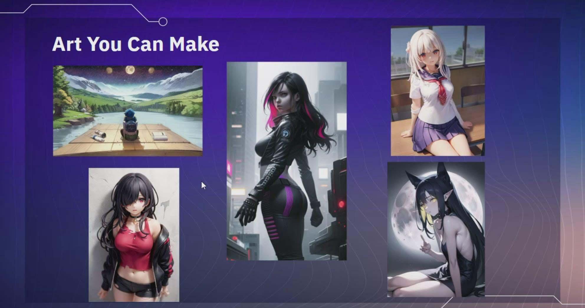 图片[2]-利用Stable Diffusion AI人工智能生成动漫艺术分步教程-14节课-中英字幕-氚客吧