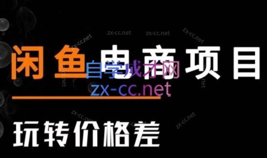 亿创繁星·闲鱼电商项目(玩转价格差)-氚客吧