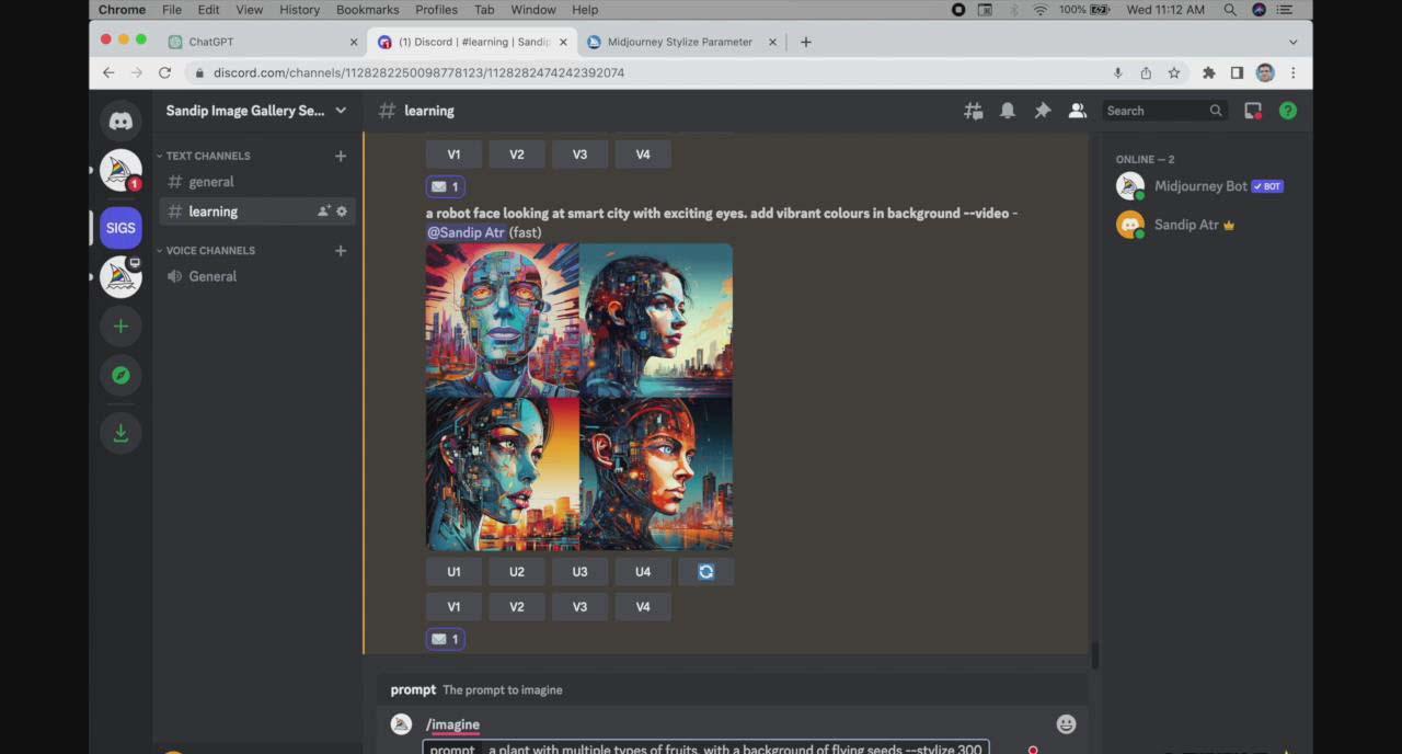 图片[2]-ChatGPT4 和 MidJourney AI 绘画聊天革命性指南教程-33节视频课-中英字幕-氚客吧