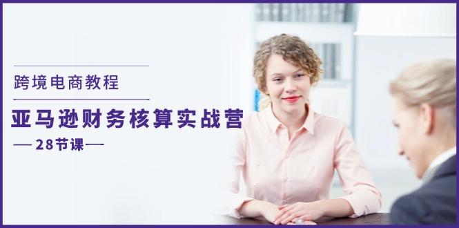 跨境电商教程：亚马逊-财务核算实战营(28节课-氚客吧