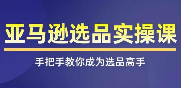 亚马逊选品实操课程，快速掌握亚马逊选品的技巧，覆盖亚马逊选品所有渠道-氚客吧