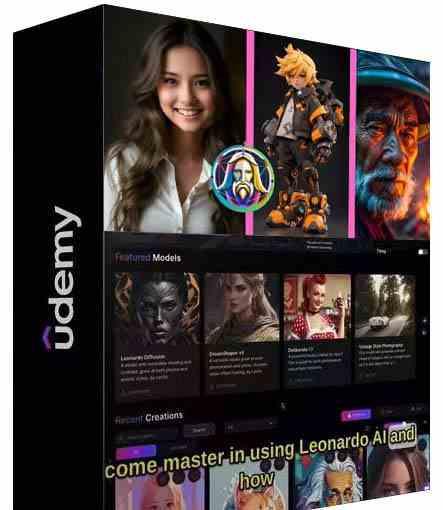 图片[2]-比Midjourney更好的Leonardo AI绘画图像大师班教程-16讲-中英字幕-氚客吧