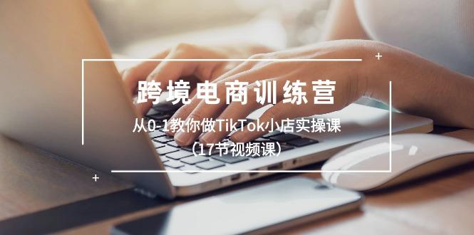 跨境电商训练营：从0-1教你做TikTok小店实操课(17节视频课-氚客吧