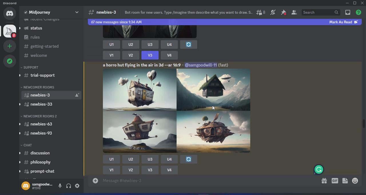 图片[3]-Midjourney AI：从零基础到高级版的大师班教程-34节课-中英字幕-氚客吧