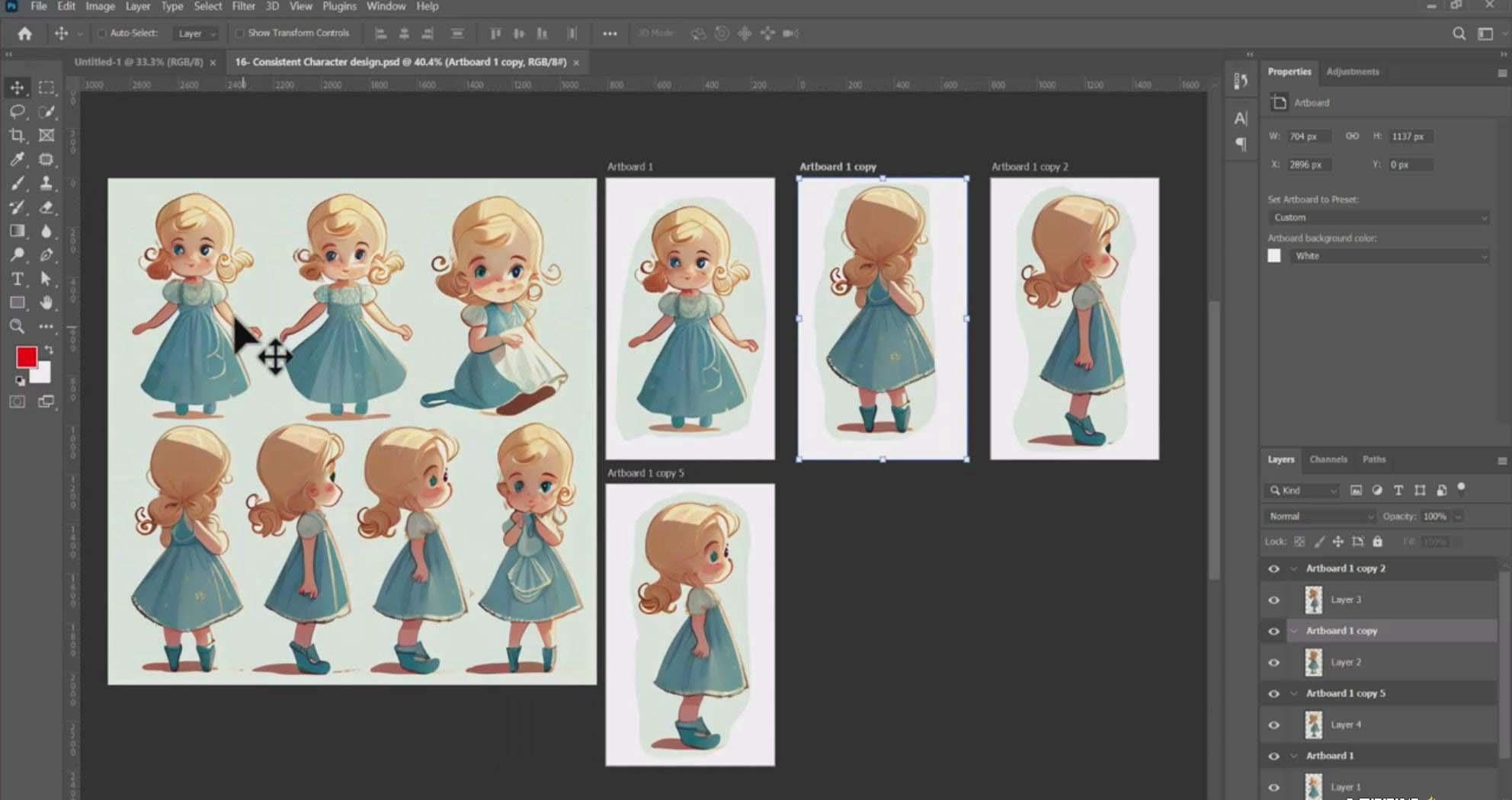 图片[7]-掌握 MidJourney V5 AI + ChatGPT创建一致的角色设计图像-22节课-中英字幕-氚客吧