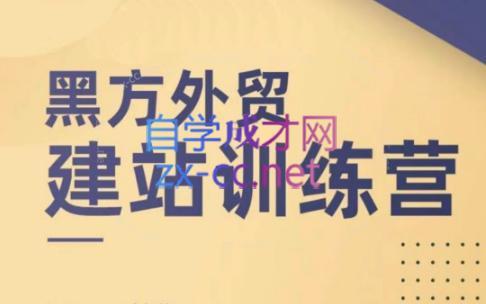 黑方老师·谷歌B端独立站建站推广-氚客吧