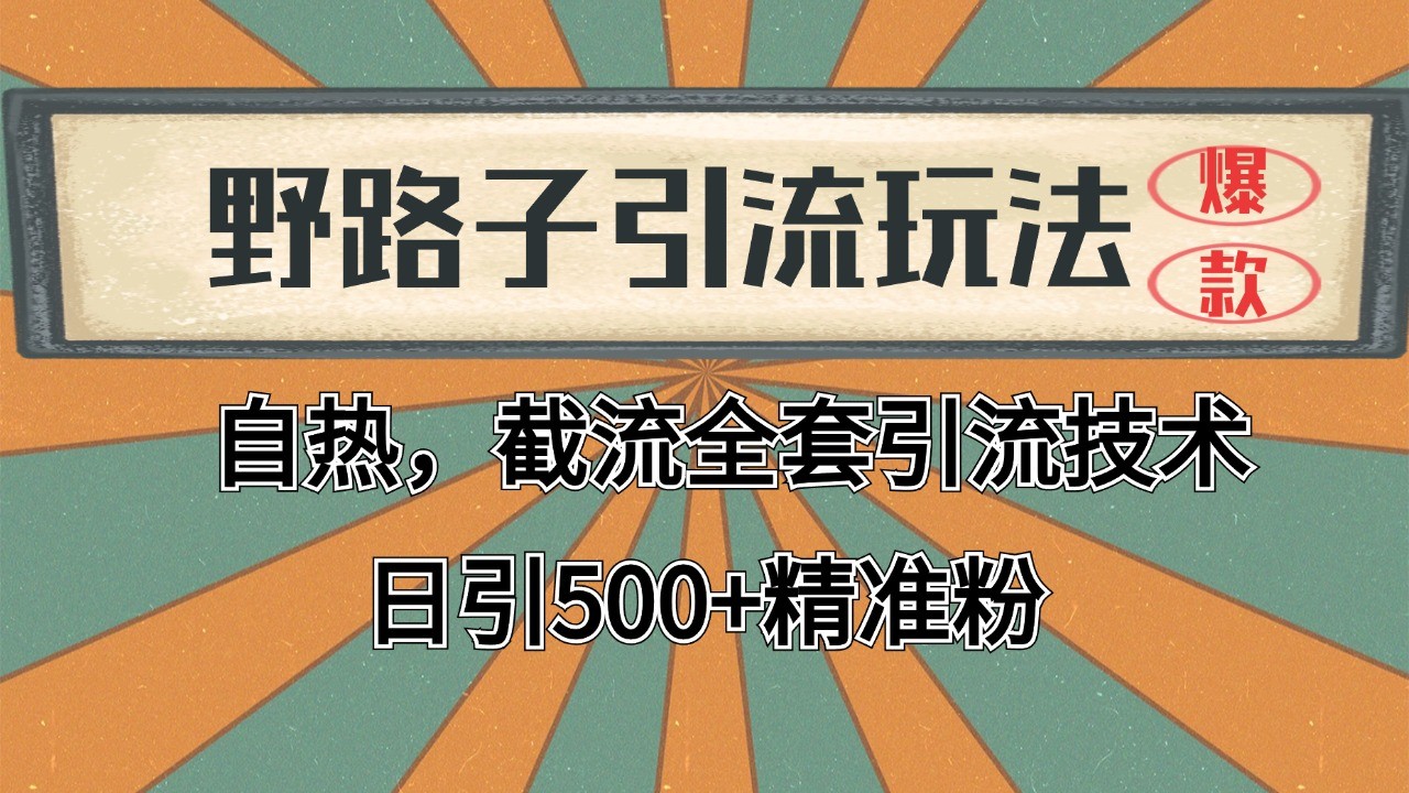 抖音小红书视频号全平台引流打法，全自动引流日引2000+精准客户-氚客吧