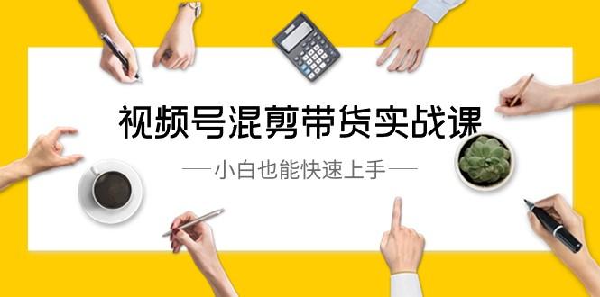 视频号混剪带货实战课，小白也能快速上手（10节课）-氚客吧