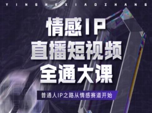 情感IP直播短视频全通大课，普通人IP之路从情感赛道开始-氚客吧