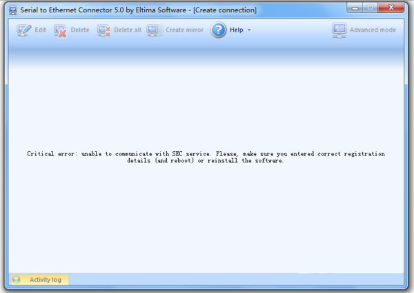 Serial to Ethernet Connector(串口共享器) v5.0.8 绿色版-氚客吧