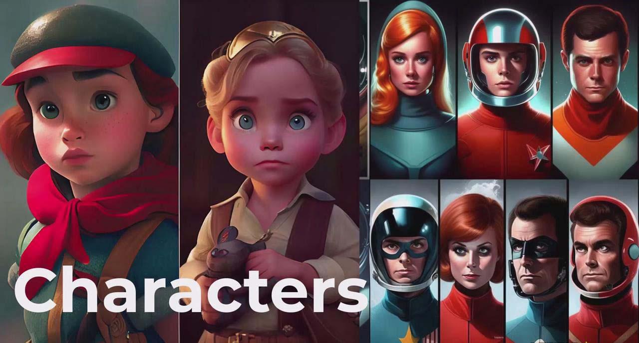 图片[3]-掌握 MidJourney V5 AI + ChatGPT创建一致的角色设计图像-22节课-中英字幕-氚客吧