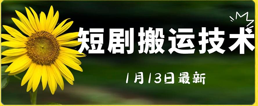 最新短剧搬运技术，电脑手机都可以操作，不限制机型-氚客吧