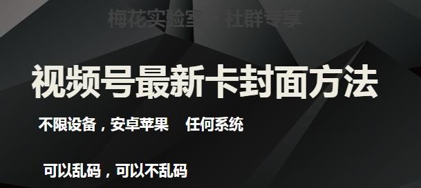 梅花实验室社群最新卡封面玩法3.0，不限设备，安卓苹果任何系统-氚客吧