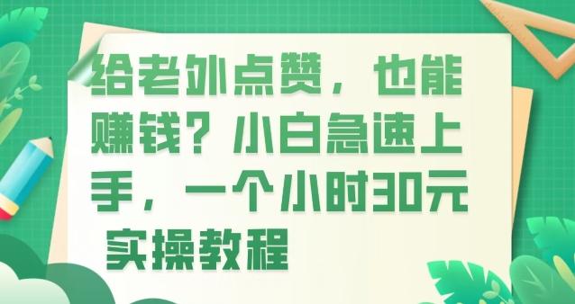 给老外点赞，也能赚钱？小白急速上手，实操教程-氚客吧