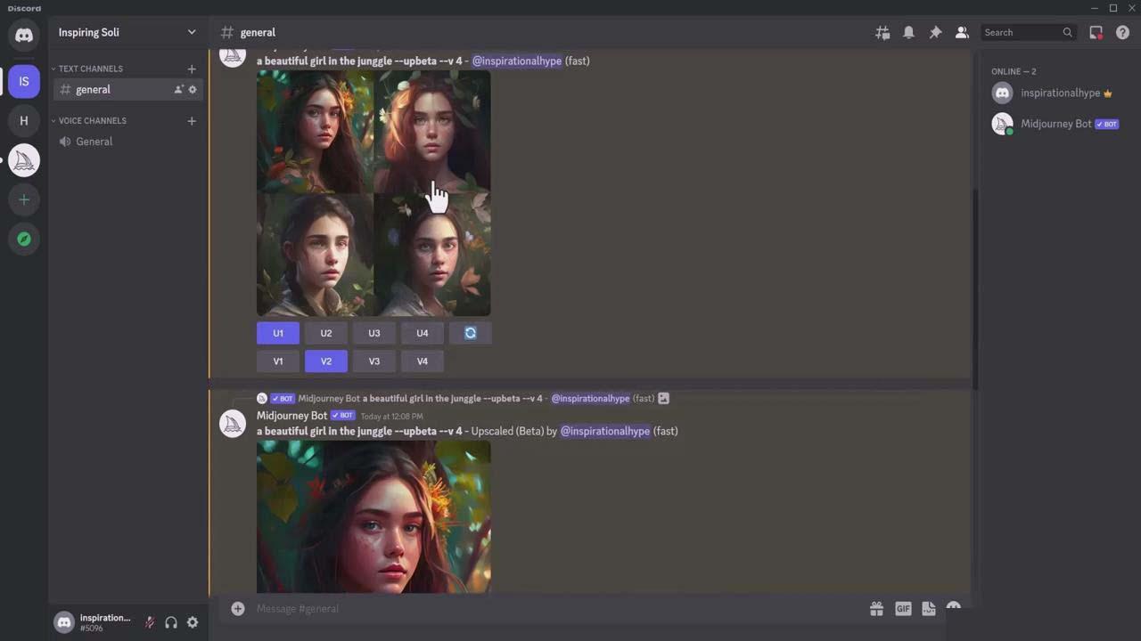 图片[4]-掌握 MidJourney V5 AI + ChatGPT创建一致的角色设计图像-22节课-中英字幕-氚客吧
