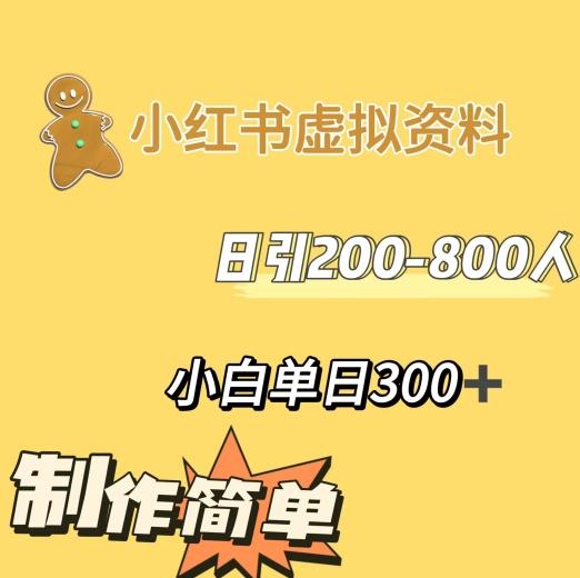 小红书动漫治愈图文的玩法，日引200-800人，小白单日变现300+-氚客吧