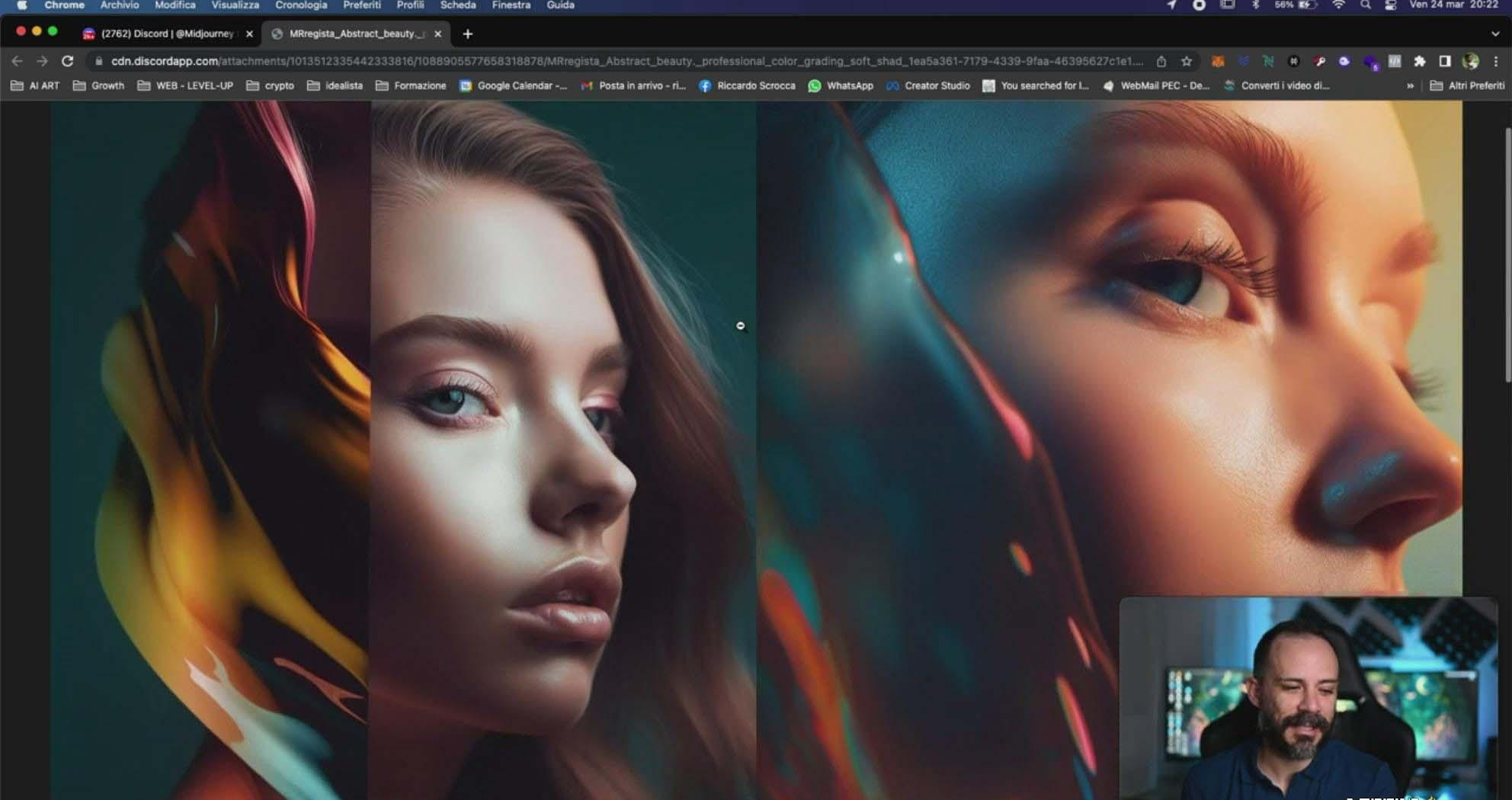 图片[6]-Midjourney AI人工智能创建和销售令人惊叹的海报教程-10节课-中英字幕-氚客吧