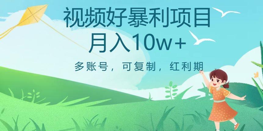 外边收费699项目，视频号暴利项目，多账号可复制，红利期-氚客吧