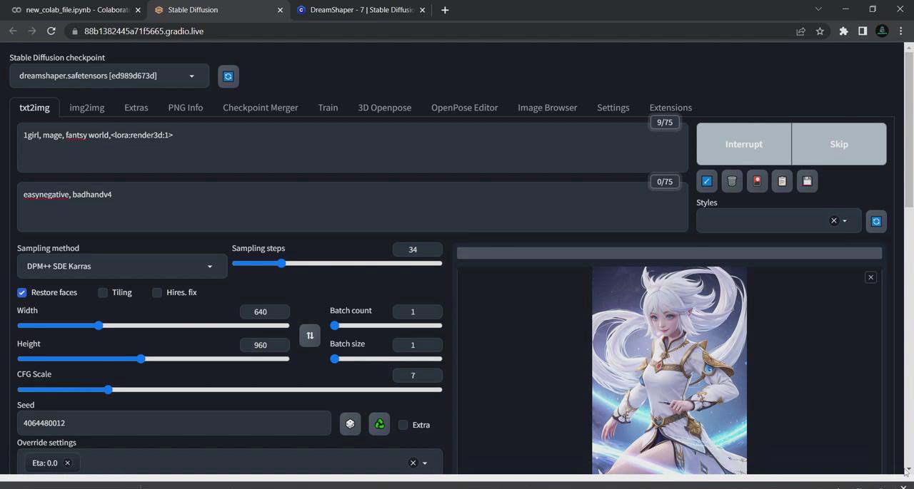 图片[3]-利用Stable Diffusion创建动漫艺术图像使用AI绘画赚钱-中英字幕-氚客吧