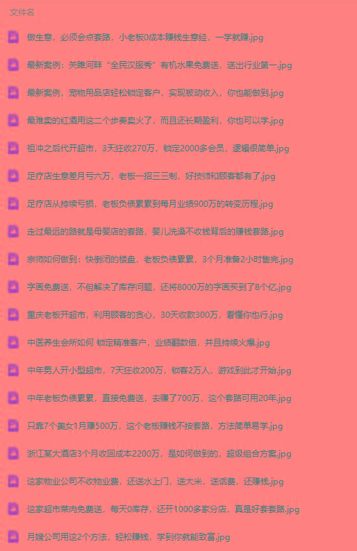 图片[3]-(9607期)真实有效391套商业模式，年入几十到几百万案例解析(电子书+视频+图文)-氚客吧