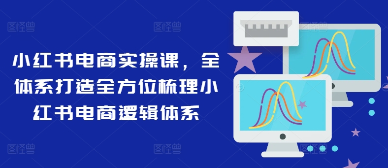 小红书电商实操课，全体系打造全方位梳理小红书电商逻辑体系-氚客吧