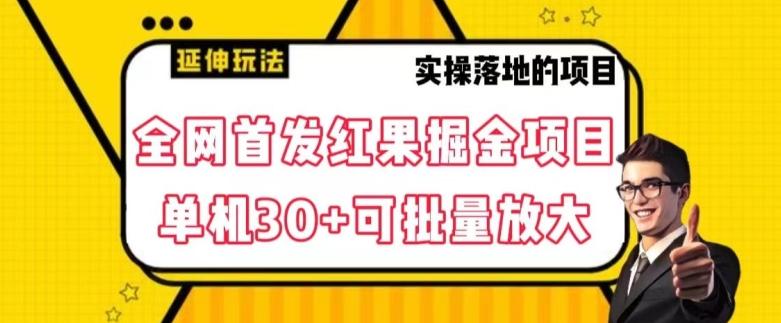全网首发红果免费短剧掘金项目，单机30+可批量放大【揭秘】-氚客吧