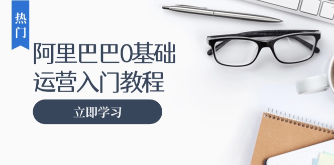 阿里巴巴运营零基础入门教程：涵盖开店、运营、推广，快速成为电商高手-氚客吧