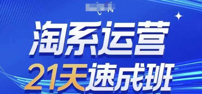 淘系运营21天速成班(更新24年7月)，0基础轻松搞定淘系运营，不做假把式-氚客吧