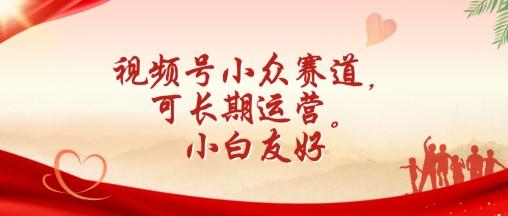 视频号小众赛道，可长期运营，小白友好【揭秘】-氚客吧
