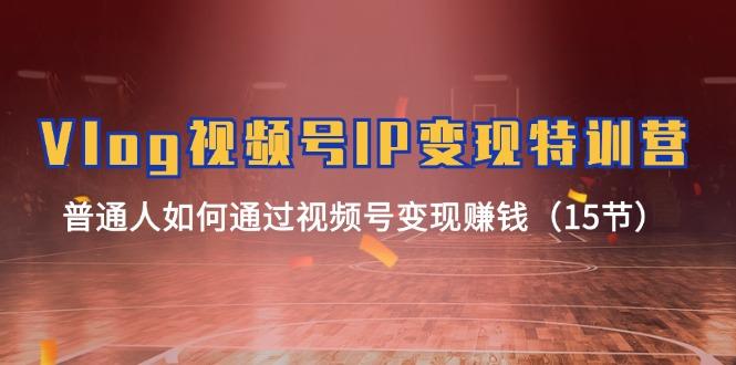 Vlog 视频号IP变现特训营，普通人如何通过视频号变现赚钱(15节-氚客吧