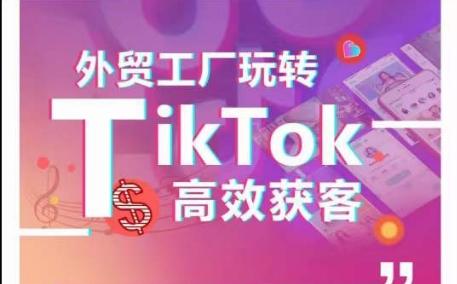 外贸工厂玩转TikTok高效获客，多种引流方式与账号定位技巧，拆解爆款短视频打造成功案例-氚客吧