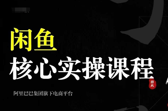 2024闲鱼核心实操课程，从养号、选品、发布、销售，教你做一个出单的闲鱼号-氚客吧