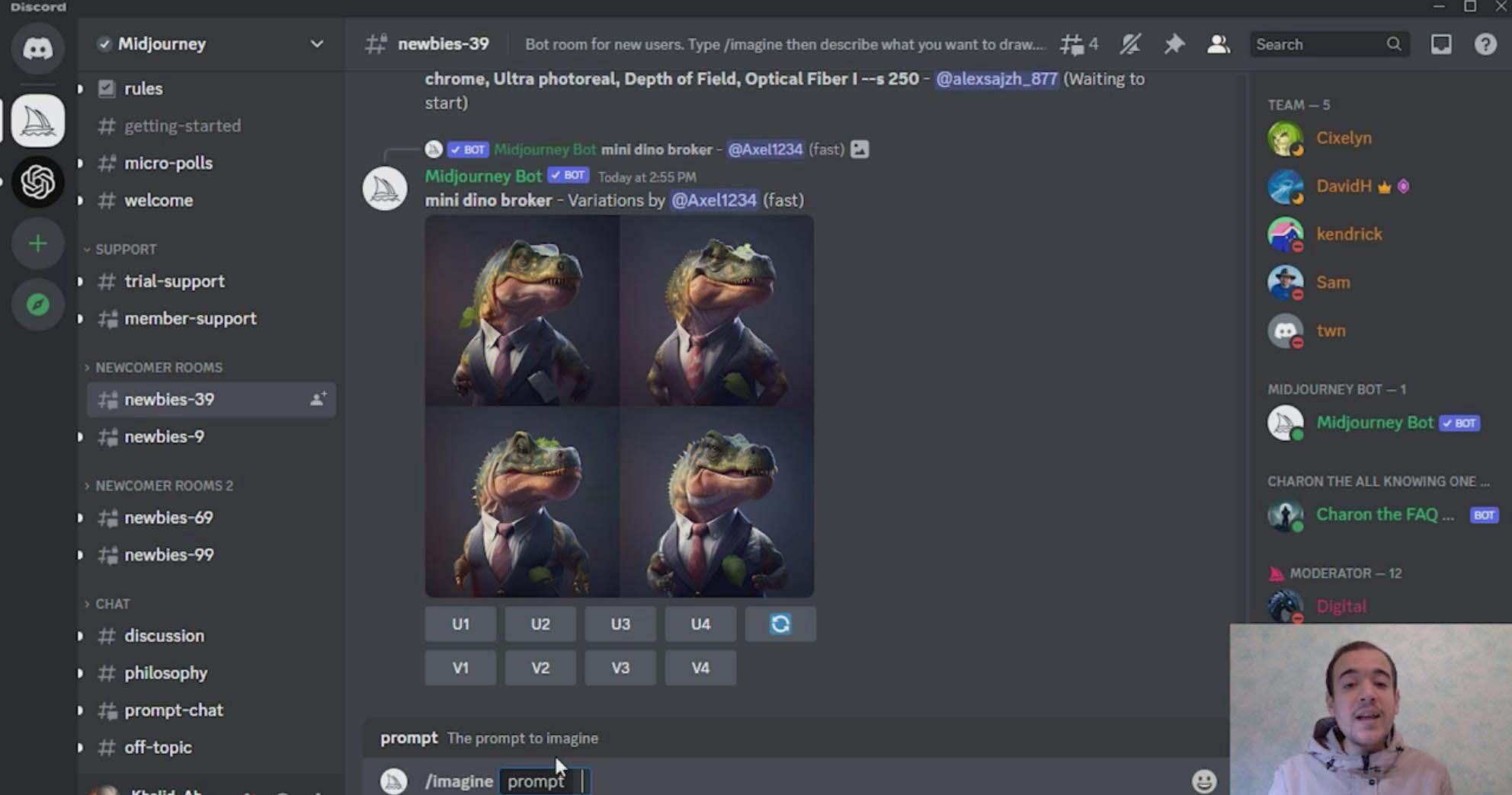 图片[1]-Midjourney 精通教程-使用Midjourney AI创建美丽艺术图像-36节课-中英字幕-氚客吧