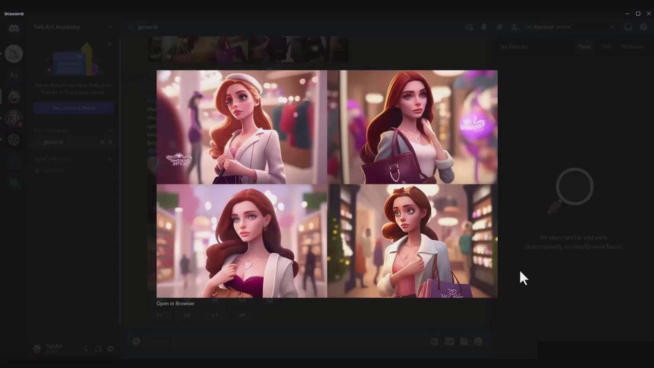 图片[5]-掌握 MidJourney V5 AI + ChatGPT创建一致的角色设计图像-22节课-中英字幕-氚客吧